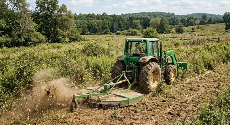 Pasture Bush Hogging in Waldorf, MD