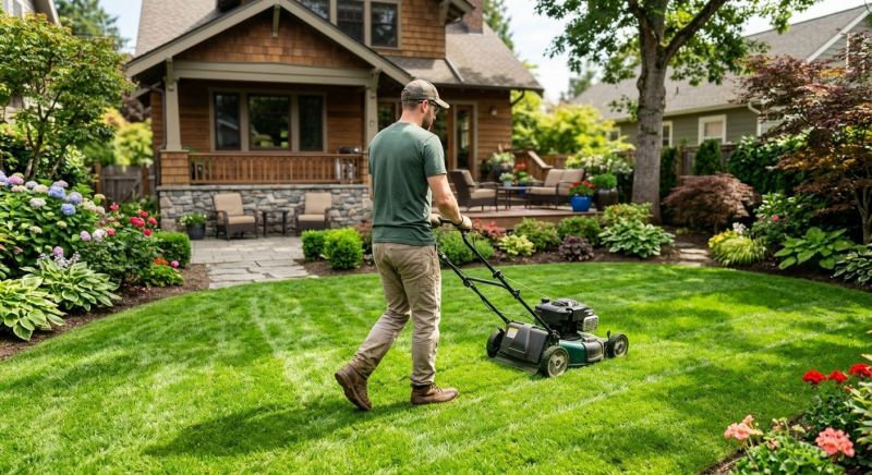 Spring Lawn Maintenance in Bowie, MD